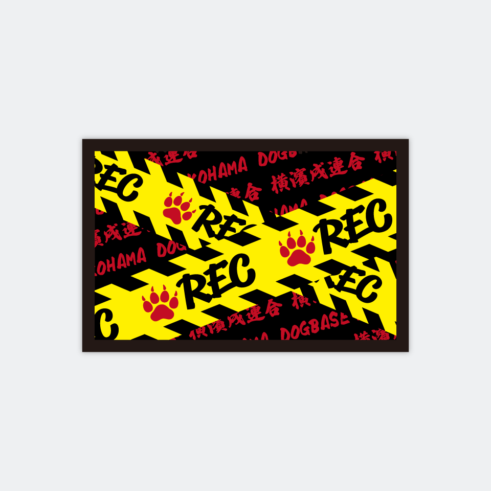 【DBYグッズ】 横濱戌連合オリジナルステッカー ●REC