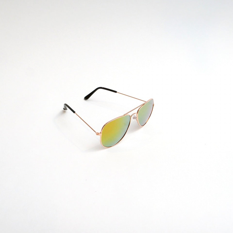 ペット用・子供用サングラス黄色の左斜め写真