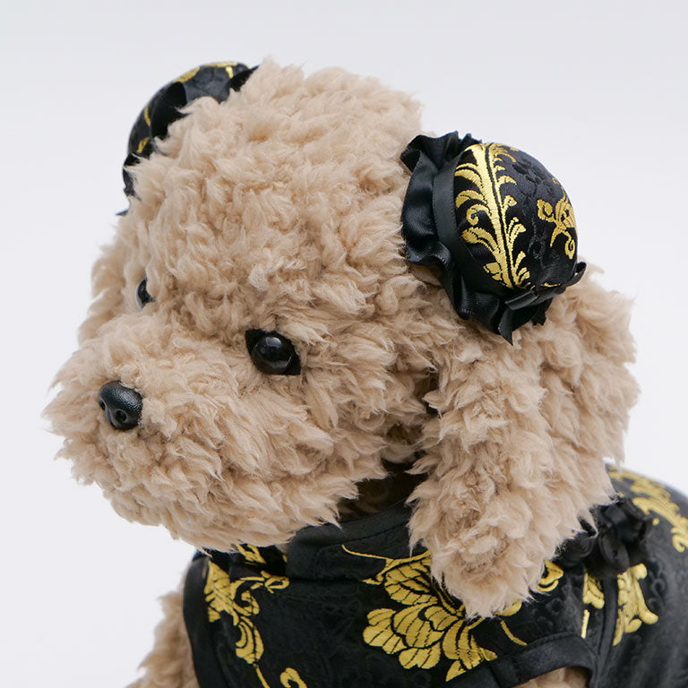 お団子カバー 孔雀