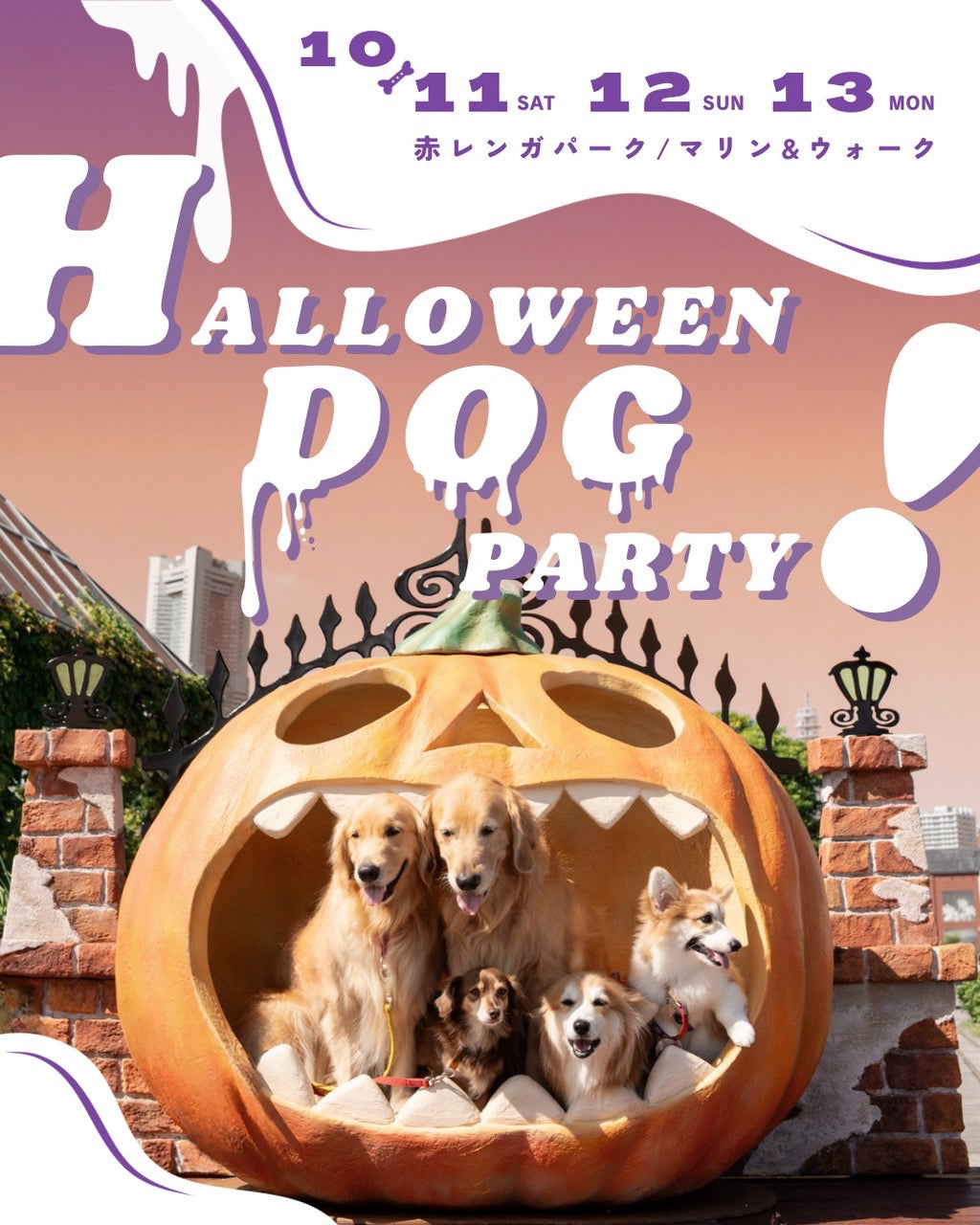 【2025年10月イベント出店情報　神奈川県】"HALLOWEEN DOG PARTY! 2025 / ハロウィンドッグパーティー"