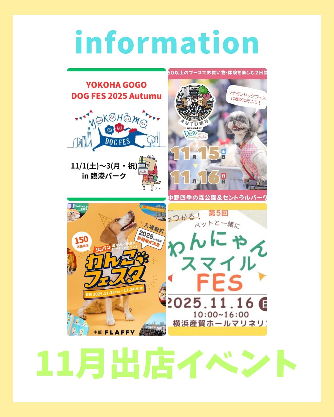 DBY2025年11月イベント情報