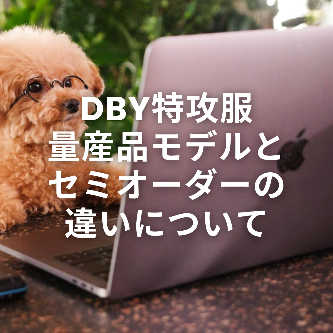 DBY特攻服｜量産モデル(既製特攻服)とセミオーダーの違いについて