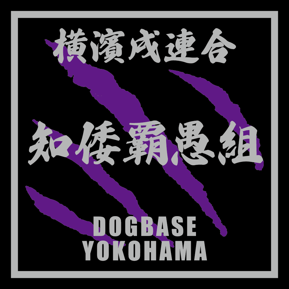 【DBYグッズ】 横濱戌連合オリジナルステッカー　ミックス犬ステッカー