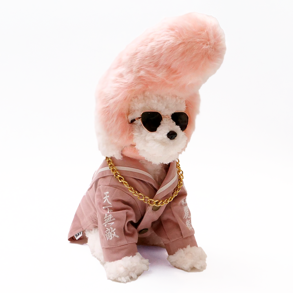 【DBYグッズ】はま連オリジナルリーゼント　サーモンピンク