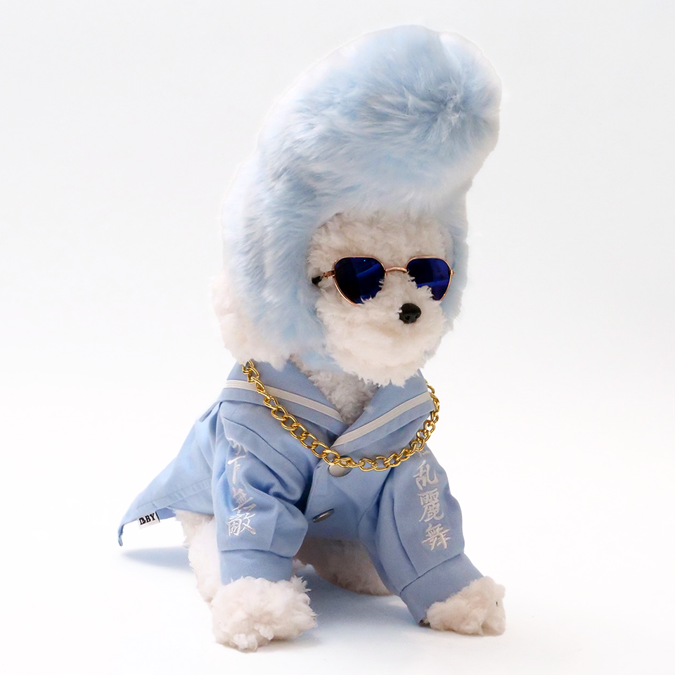 【DBYグッズ】はま連オリジナルリーゼント　スカイブルー