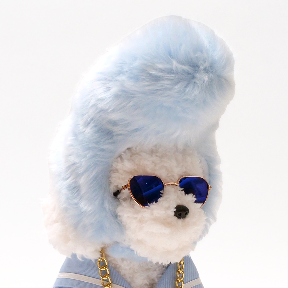 【DBYグッズ】はま連オリジナルリーゼント　スカイブルー