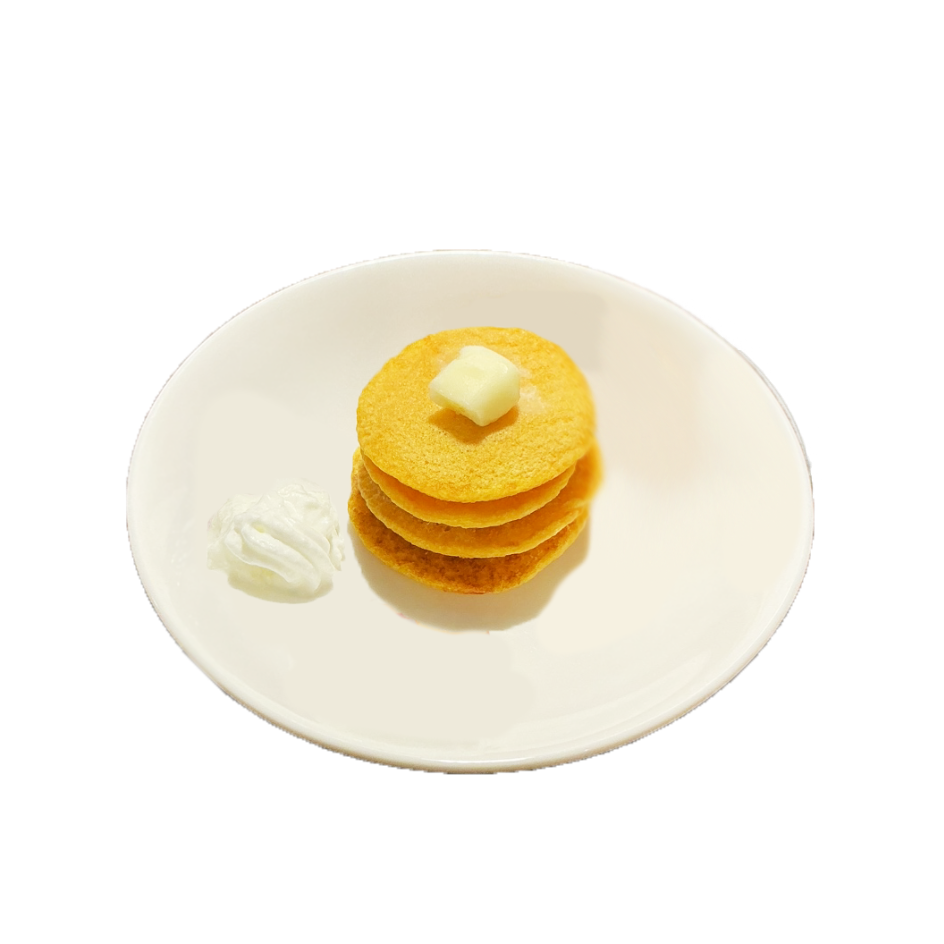 カフェメニュー犬用おやつ米粉とかぼちゃのパンケーキ