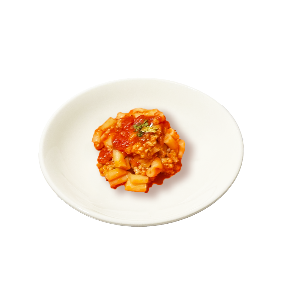 カフェメニュー犬用ごはんパスタ