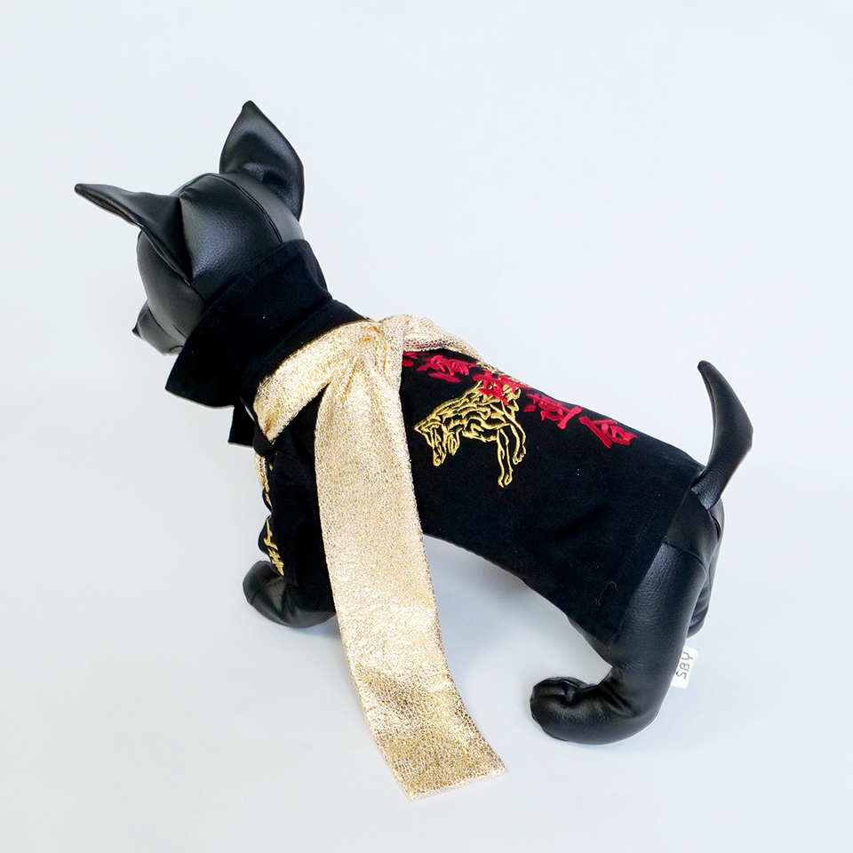 【DBYグッズ】横濱戌連合 箔押しタスキ(ゴールド・シルバー・レッド・ピンク)