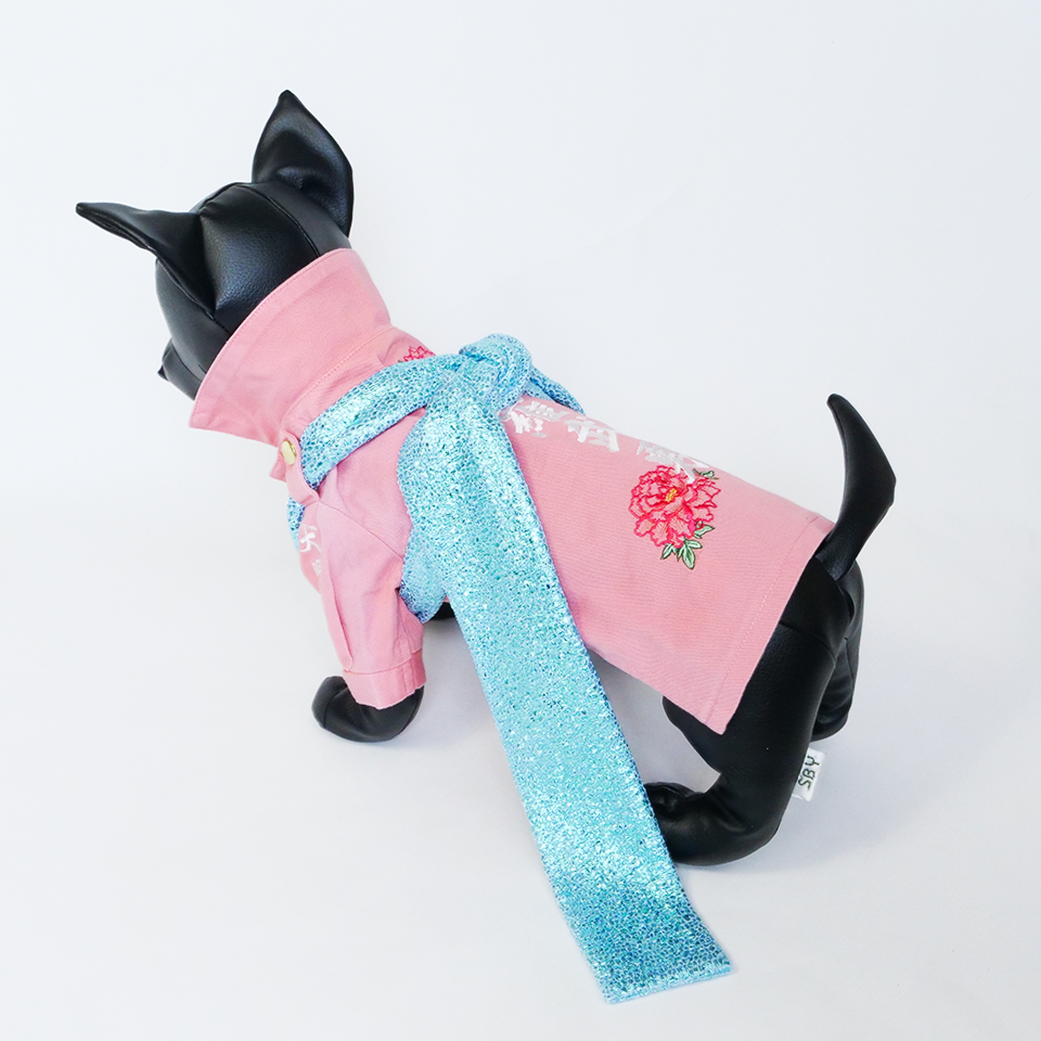 【DBYグッズ】横濱戌連合 箔押しタスキ(ライトブルー・グリーン・パープル・ブラック)