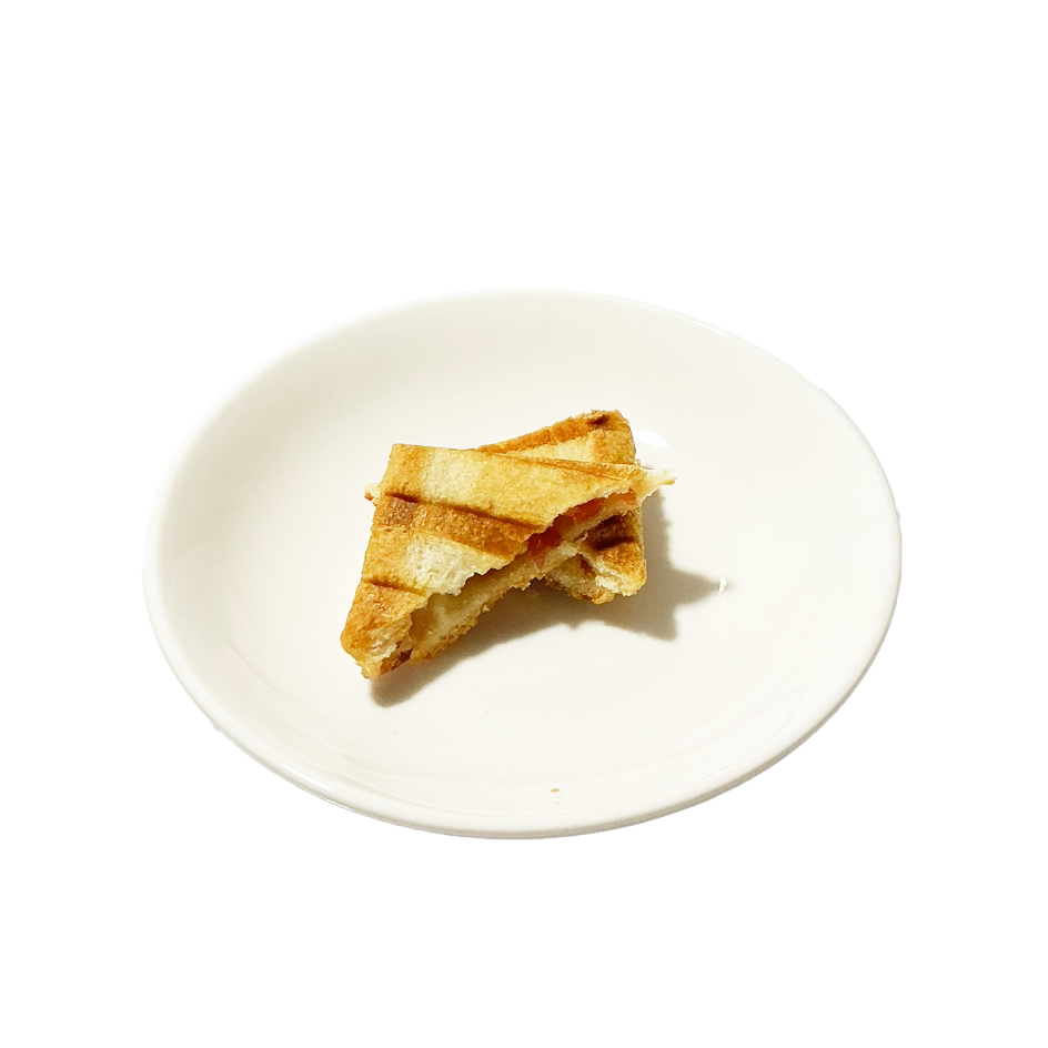 カフェメニュー犬用ごはんホットサンド
